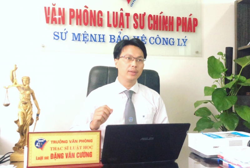 Luật sư Đặng Văn Cường (Văn phòng Luật sư Chính Pháp)