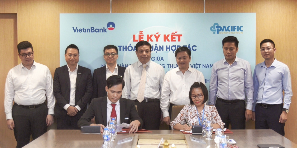 Thỏa thuận hợp tác giữa VietinBank Thành An và Công ty Cổ phần Năng lượng Pacific - Bình Thuận được ký kết