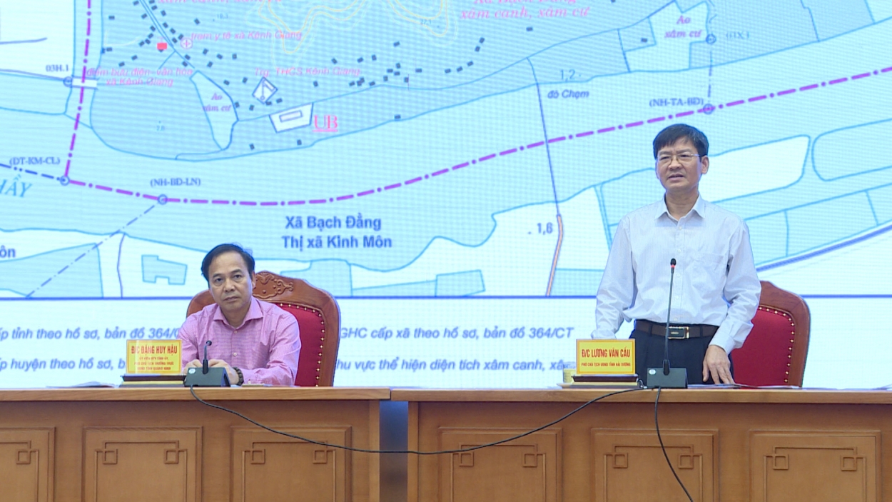 Lãnh đạo của 2 tỉnh Quảng Ninh và Hải Dương thống nhất cao với các phương án đề xuất