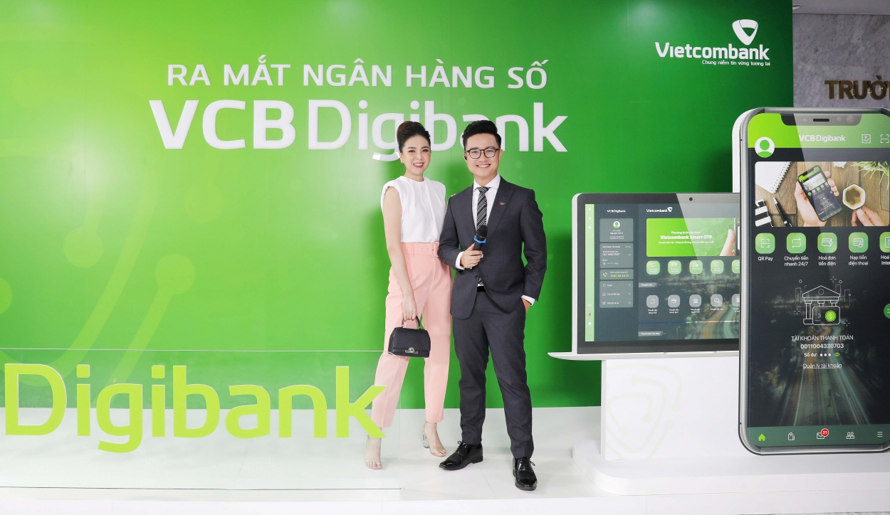 Vietcombank ra mắt dịch vụ Ngân hàng số VCB Digibank