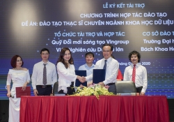 Vingroup hợp tác với 5 trường đại học, viện nghiên cứu đào tạo thạc sĩ khoa học dữ liệu