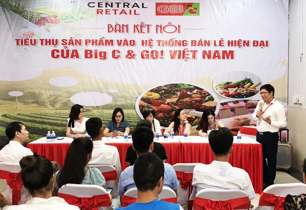 Sở Công thương tỉnh Quảng Ninh phối hợp với Bộ phận thu mua của hệ thống siêu thị Big C tổ chức hội nghị kết nối sản phẩm OCOP Quảng Ninh vào hệ thống bán lẻ Big C