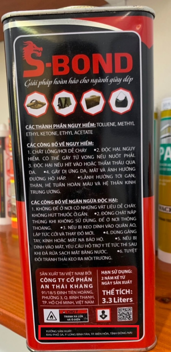 Một sản phẩm của Công ty An Thái Khang - sản phẩm có nhiều bất cập trong quá trình sản xuất