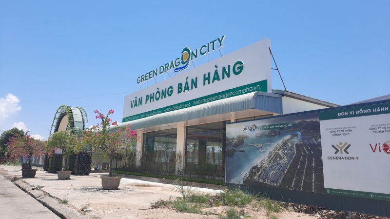 Văn phòng bán hàng dự án Green Dragon City Cẩm Phả