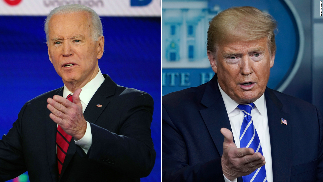 Bầu cử Tổng thống Mỹ 2020: Ứng cử viên Joe Biden dẫn trước ông Trump
