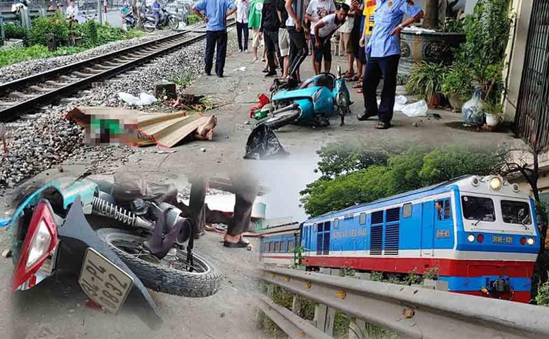 Hà Nội: Va chạm với tàu hỏa, một người tử vong