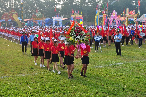Nhiều hoạt động hấp dẫn trong Trại hè thanh thiếu nhi huyện Sóc Sơn