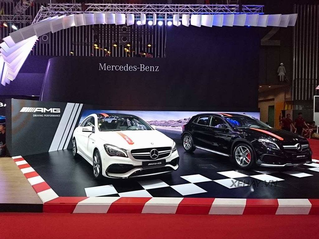 [VMS 2017] Khám phá gian hàng Mercedes-Benz với 25 mẫu xe trị giá 60 tỷ đồng