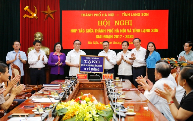 Hà Nội - Lạng Sơn: Tăng cường hợp tác phát triển trên nhiều lĩnh vực