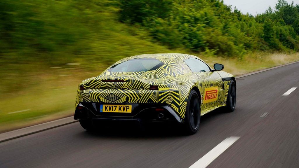 Aston Martin Vantage 2019 lộ diện những hình ảnh chính thức đầu tiên