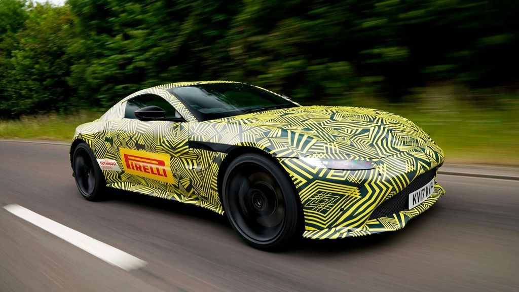 Aston Martin Vantage 2019 lộ diện những hình ảnh chính thức đầu tiên