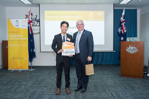 9 sinh viên và cựu sinh viên Việt Nam được trao giải cuộc thi làm phim ngắn “Australia – Đánh thức tiềm năng”