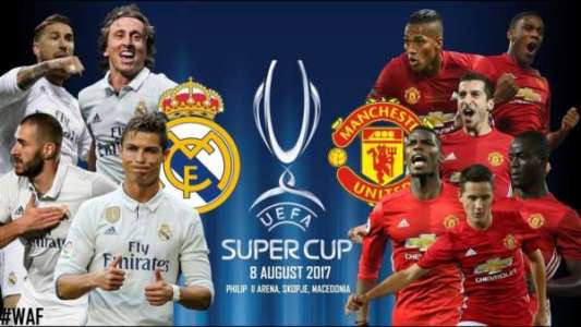 01h45 ngày 9/8, sân Philip II Arena, Siêu Cup châu Âu 2017: Real Madrid vs Man Utd