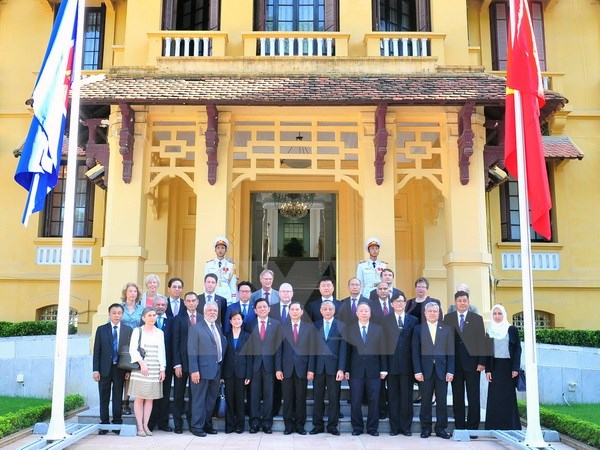 Bộ Ngoại giao tổ chức Lễ thượng cờ ASEAN năm 2017