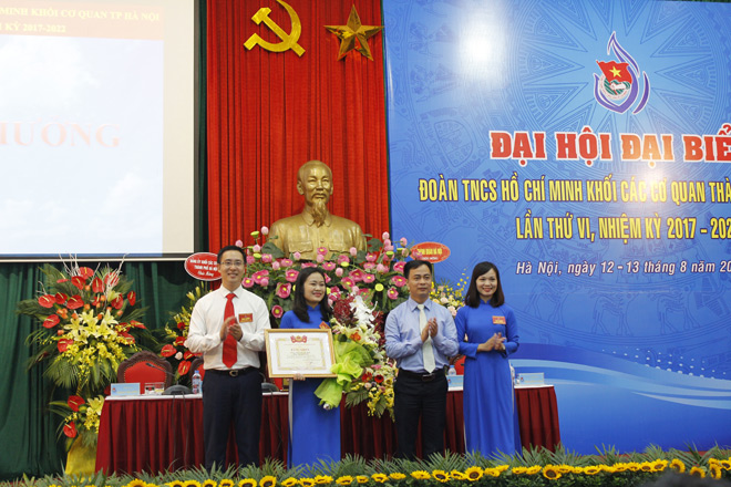 Đồng chí Nguyễn Thị Lan Anh tái cử chức danh Bí thư Đoàn khối các cơ quan TP Hà Nội