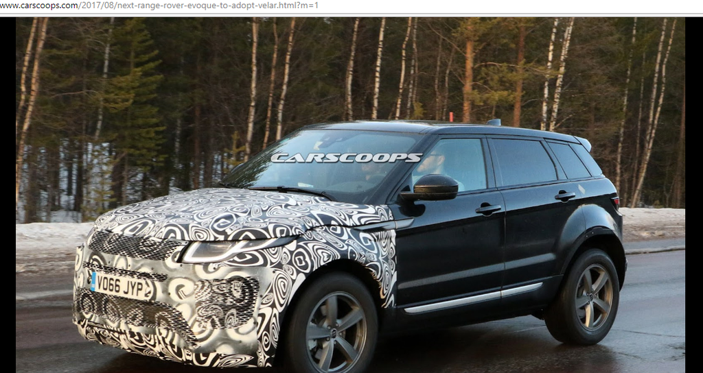 Range Rover Evoque tiếp theo sẽ mượn ý tưởng phong cách của Velar