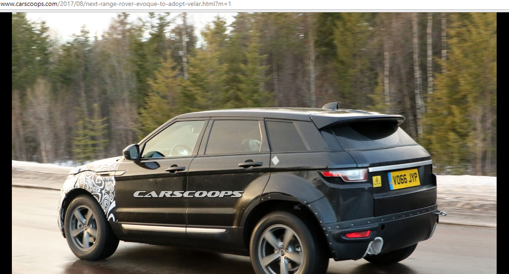 Range Rover Evoque tiếp theo sẽ mượn ý tưởng phong cách của Velar