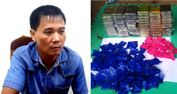 Lạng Sơn: Bắt đối tượng giấu 59 bánh hêrôin và 36.000 viên ma túy dưới thùng nhãn