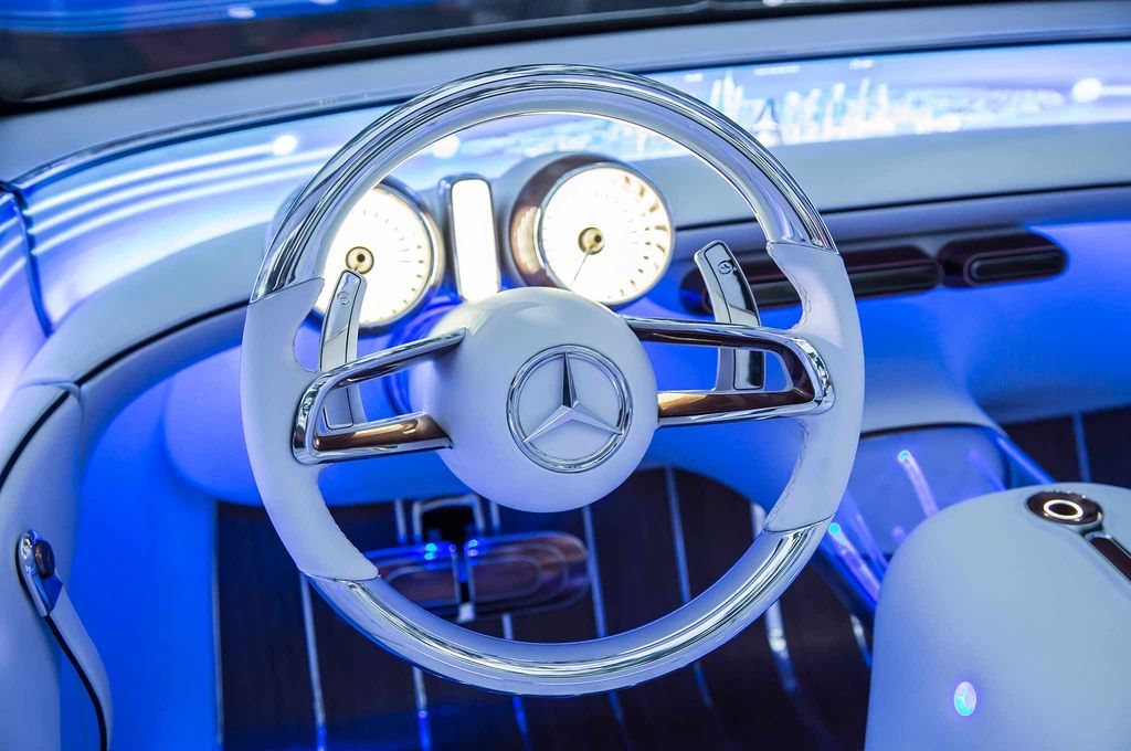 Chiêm ngưỡng tác phẩm nghệ thuật Vision Mercedes-Maybach 6 Cabriolet ngoài đời thực