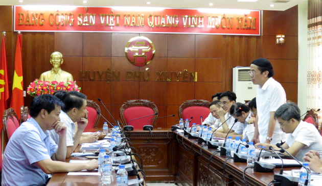 Huyện Phú Xuyên tăng cường công tác khống chế các ổ dịch