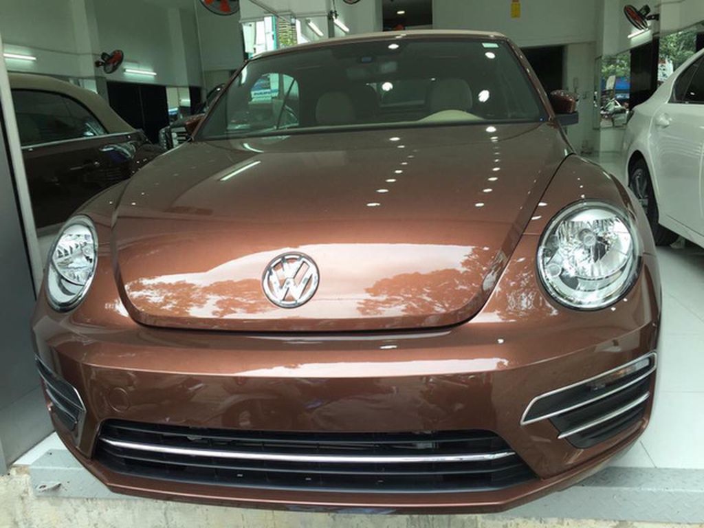 Ngắm Volkswagen Beetle Convertible 2017 vừa 