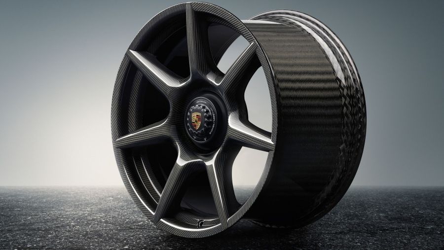 Porsche 911 Turbo S Exclusive sẽ nhận được tùy chọn các bánh xe sợi carbon từ năm 2018