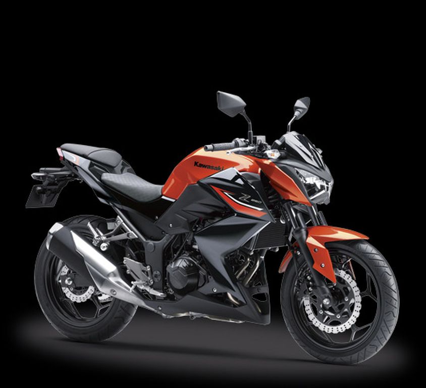 Kawasaki Z250 ABS cập nhật thêm màu mới, giá từ 102 triệu VNĐ