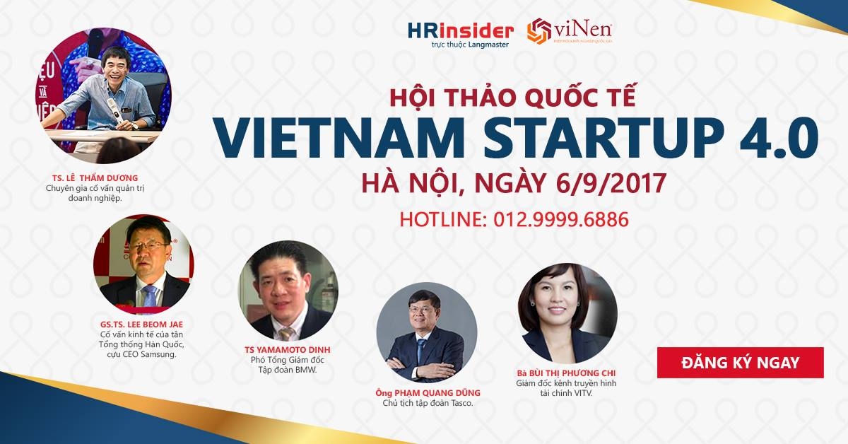 Hội thảo quốc tế Vietnam Startup 4.0
