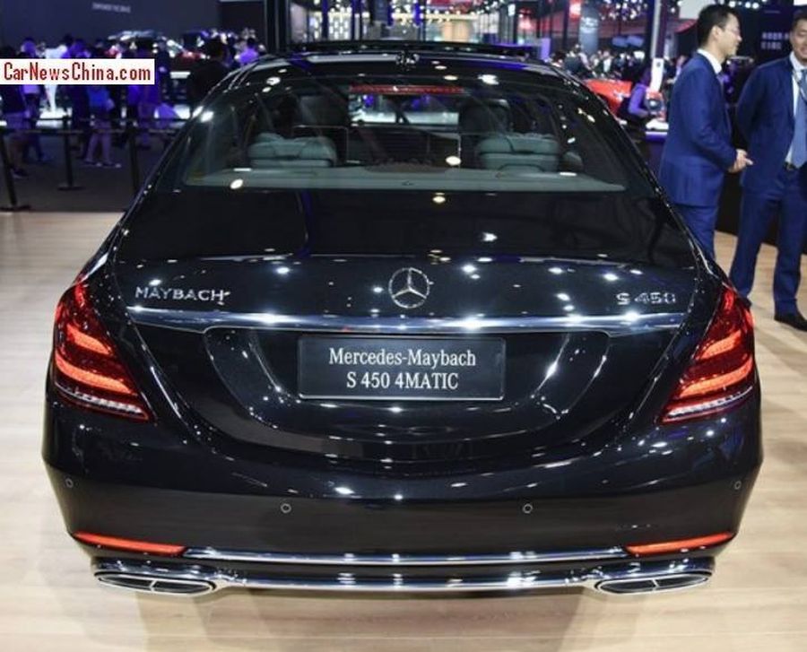 Mercedes-Maybach S450 4Matic 2018 ra mắt thị trường Trung Quốc, giá dự đoán 5,1 tỷ VNĐ