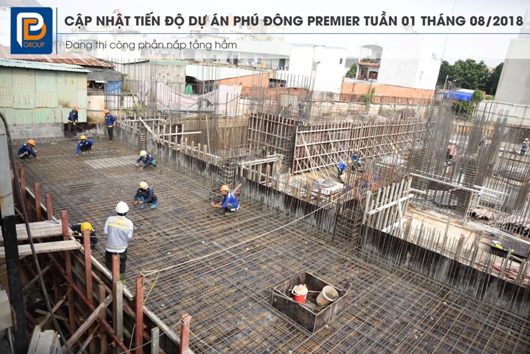 Dự án đang thi công vượt tiến độ