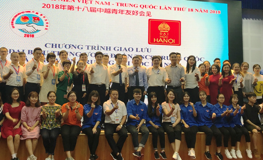 Giao lưu thanh niên Việt Nam – Trung Quốc tại Đại học Hà Nội