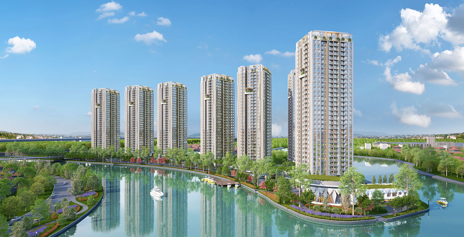 Diamond Riverside: “Thiên đường” kỳ ảo