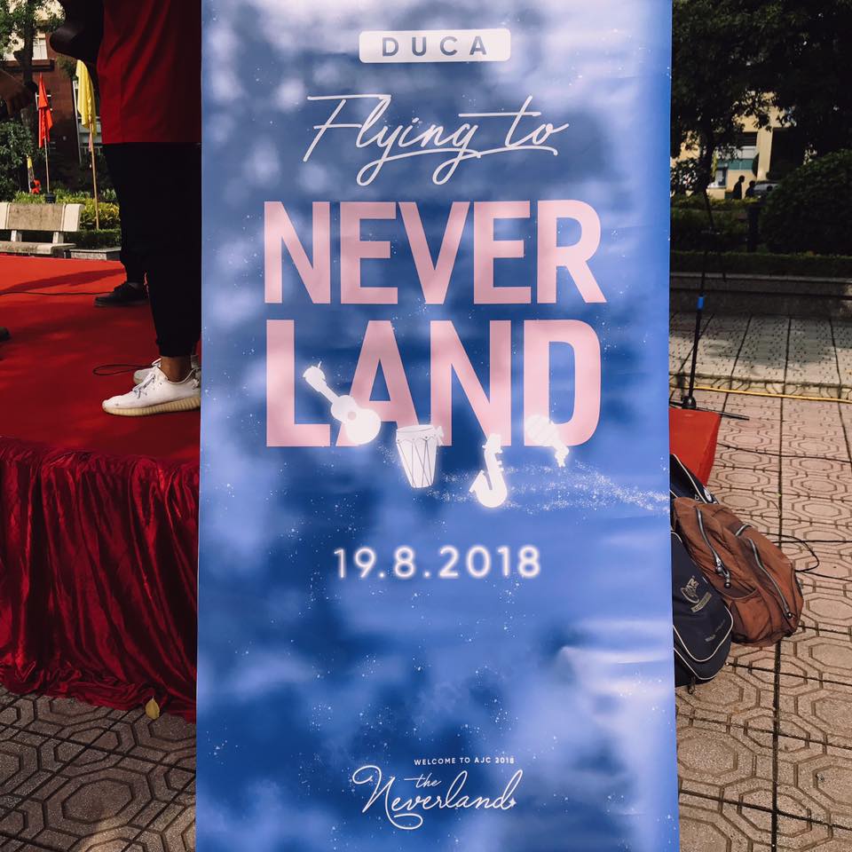 Hình ảnh đại diện của hoạt động Du ca - Flying to Neverland (Ảnh: Ban truyền thông đối ngoại - VNXK)