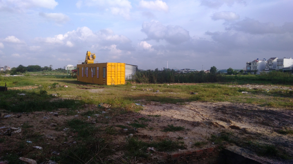 Khu đất nơi được triển khai xây dựng trạm trung chuyển rác bị cư dân phản đối