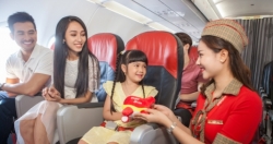 Vietjet tung 2,5 triệu vé máy bay giá từ 0 đồng