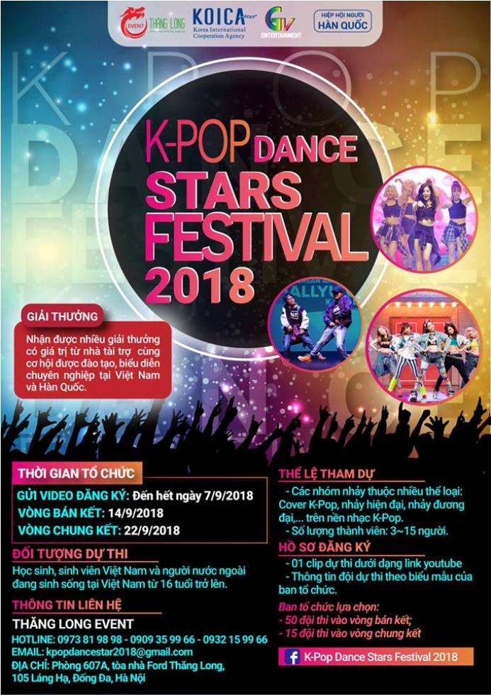 Kpop Dance Star Festival 2018 thu hút giới trẻ Việt