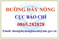 Cục Báo chí thiết lập đường dây nóng