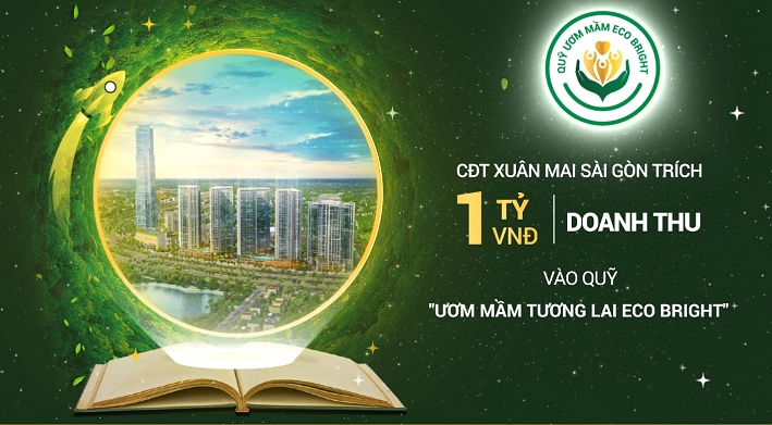 Chủ đầu tư Xuân Mai Sài Gòn công bố quỹ học bổng Eco Bright