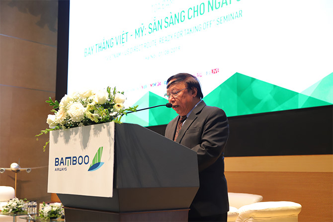 TS. Trần Quang Châu - Chủ tịch Hội Khoa học và Công nghệ hàng không Việt Nam
