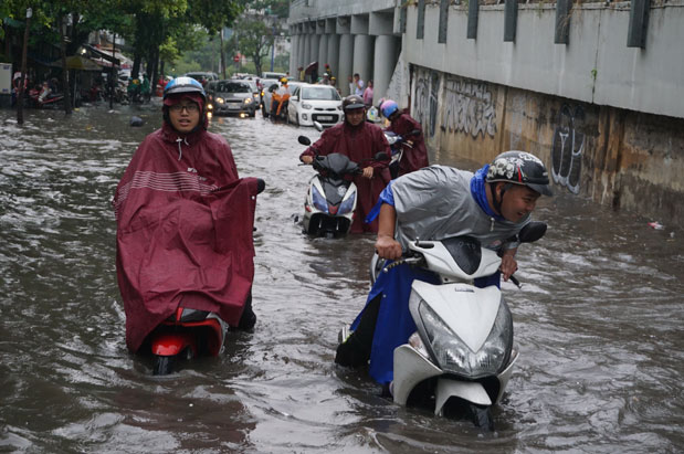 Cơn bão số 3: Hà Nội nguy cơ ngập úng cục bộ trên nhiều tuyến phố