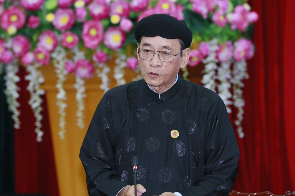 Ông Lê Đức Thắng, Tổng thư ký Ban Trị sự Trung ương Tịnh độ Cư sĩ Phật giáo Việt Nam