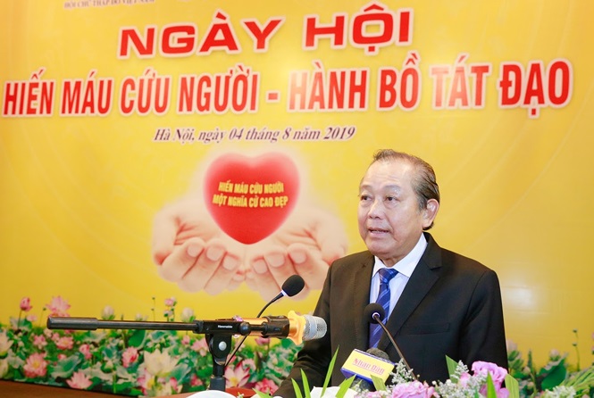 Phó Thủ tướng Trương Hòa Bình phát biểu tại Ngày hội