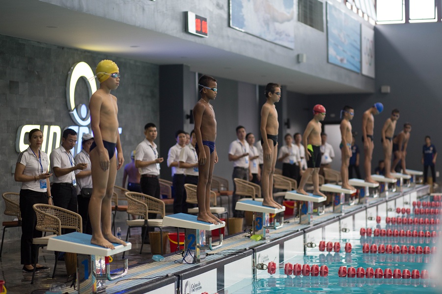 Chính thức khởi động Giải bơi-lặn vô địch các CLB Quốc gia khu vực 1