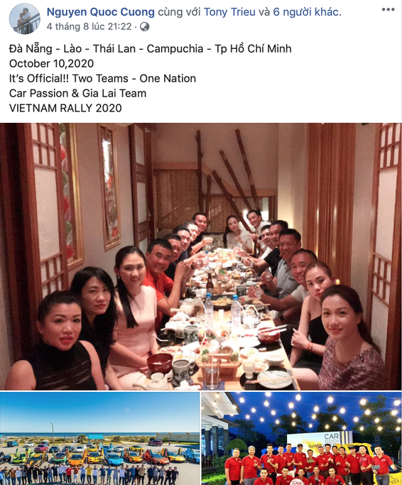Buổi offline nhỏ giữa doanh nhân Nguyễn Quốc Cường và trưởng nhóm Gia Lai Team Tyler Ngo đã phần nào bật mí về hành trình Vietnam Rally 2020 sắp tới