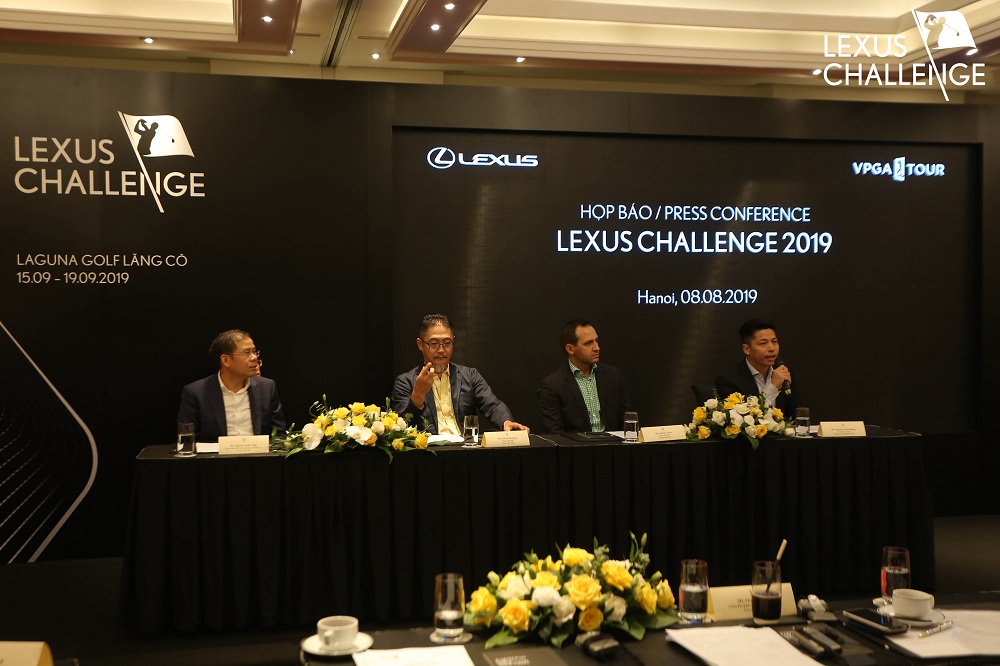 Giải Lexus Challenge 2019 diễn ra từ ngày 15-19/9/2019