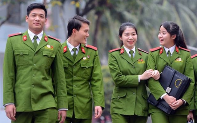 Điểm trúng tuyển của 18 trường quân đội