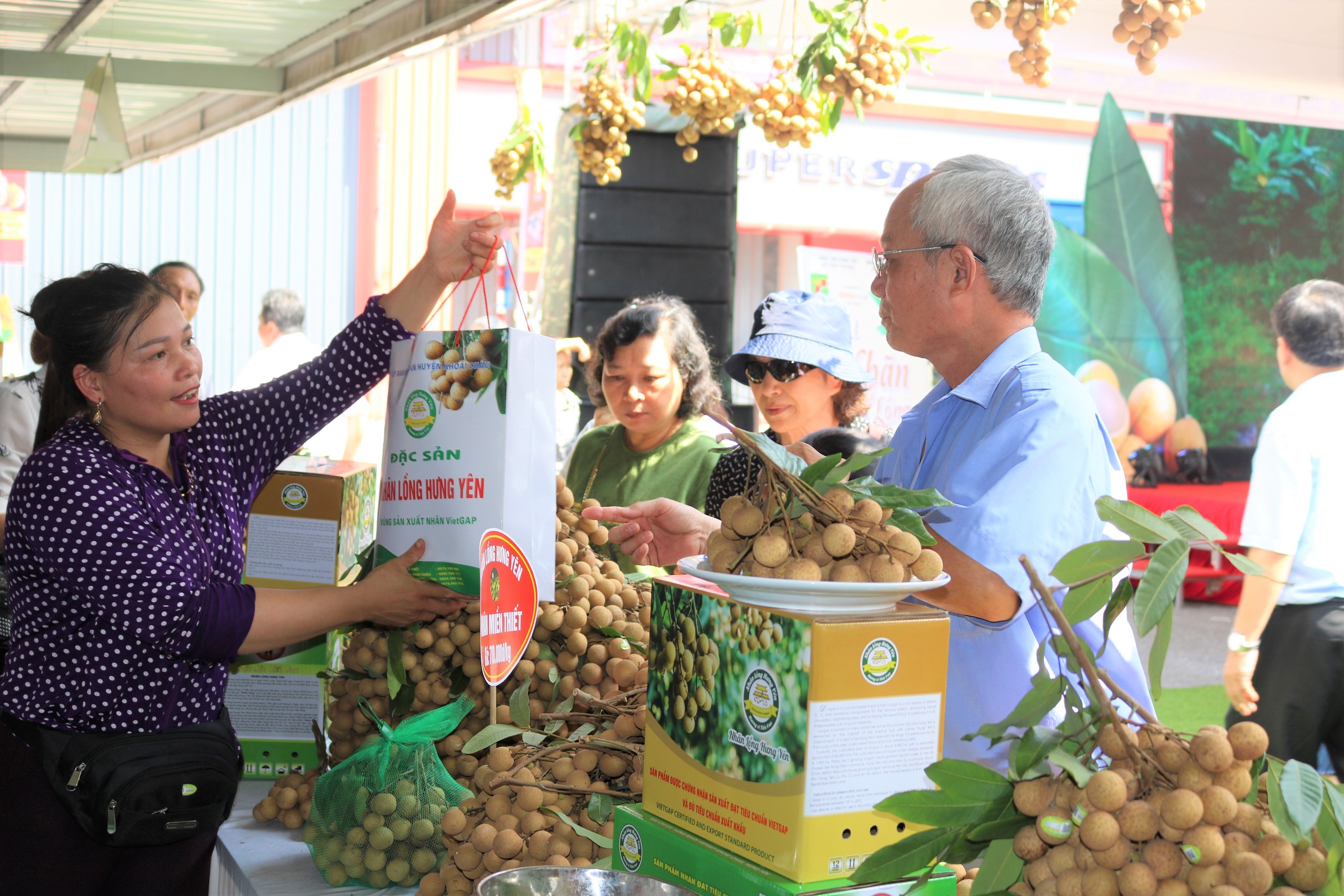 “Nhãn lồng Hưng Yên hương vị tiến vua” chính thức có mặt tại Hà Nội