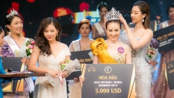 Nguyễn Thị Thu Hiền đăng quang "Hoa hậu doanh nhân Việt Hàn 2019"