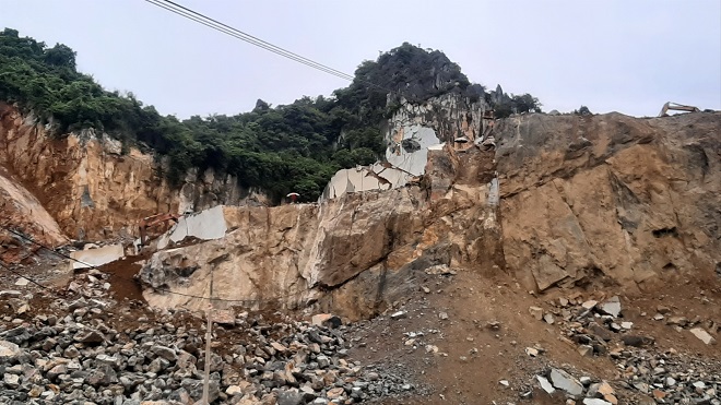 Thanh Hóa: Xử lý nghiêm những doanh nghiệp khai thác đá trái phép