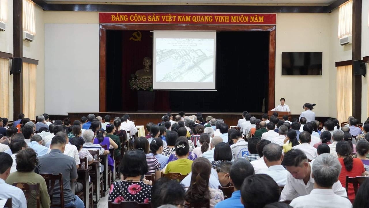 Dân phản đối DIC Corp làm chủ đầu tư dự án Khu Trung tâm Chí Linh